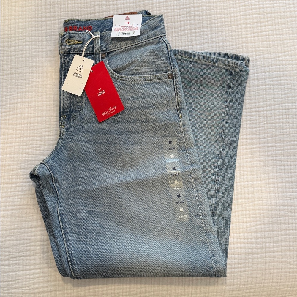 Lucky Brand 287 Loose, 29” waist 30” inseam